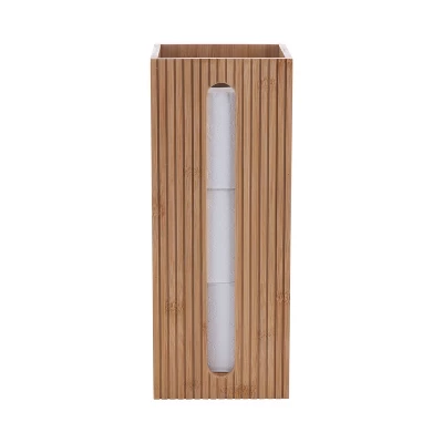 Oslo Square Bamboo Toilet Tissues Reserve Brown - Bath Bliss - Image 3