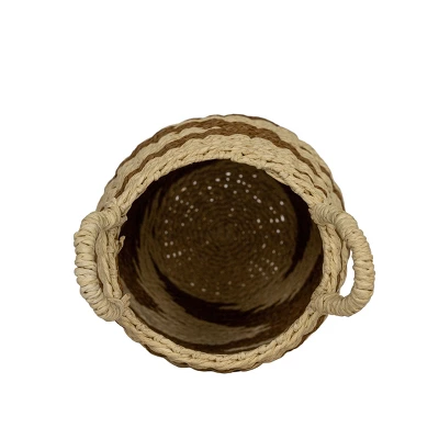 Brown Basket Woven Rope By Foreside Home & Garden - Image 2