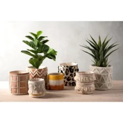 Haven Geo Tufted Decorative Basket