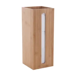 Oslo Square Bamboo Toilet Tissues Reserve Brown - Bath Bliss