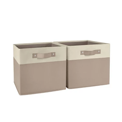 2pc Kids' 10.5" Two-Toned Folding Storage Bin Set - RiverRidge Home - Image 14