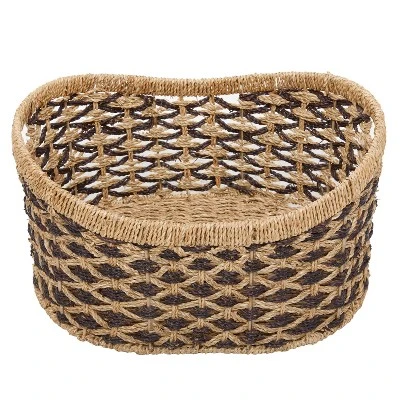 Set Of 2 Sea Grass Storage Baskets - Olivia & May - Image 4