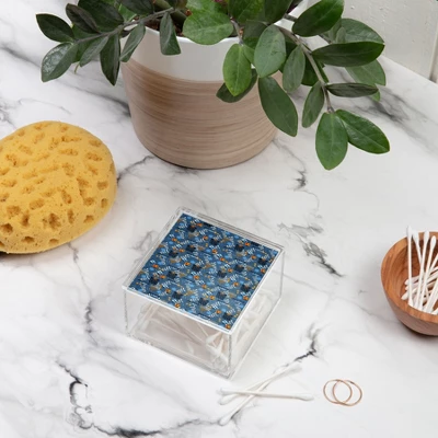 Marni Love And Light Blue Hanukkah 4" X 4" Acrylic Box - Deny Designs - Image 2