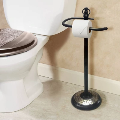 Freestanding Toilet Tissue Holder Bronze - Nu Steel - Image 6