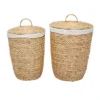 Set Of 2 Sea Grass Storage Baskets Natural - Olivia & May