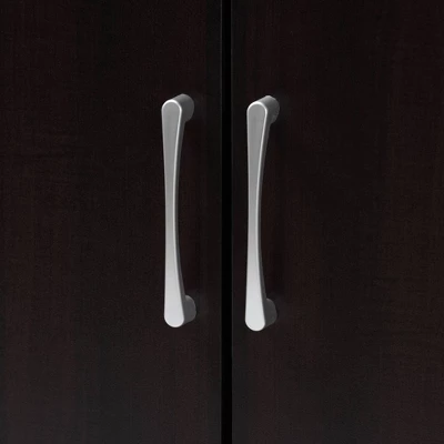 Marine Wenge Finished 2 Door Wood Entryway Shoe Storage Cabinet Brown - Baxton Studio - Image 6