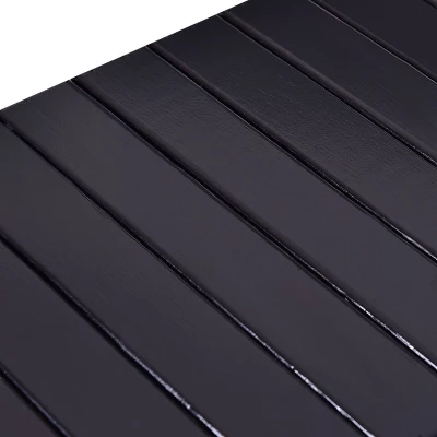 Tangkula 3 Tier Shoe Rack Storage Shelf Bamboo Furniture - Image 3