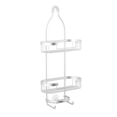 Three Tier Aries Rust Proof Aluminum Shower Caddy - Better Living Products - Image 3