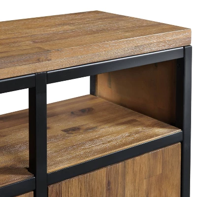 31" Lloyd Shoe Storage Cabinet Natural - Alaterre Furniture - Image 10