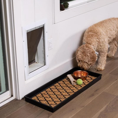 BirdRock Home Rubber Boot Tray With Coir Insert - 34 Inch - Image 5