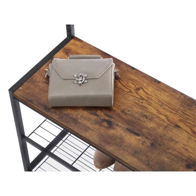 Whitmor Modern Industrial Entryway Tower Black - Image 2