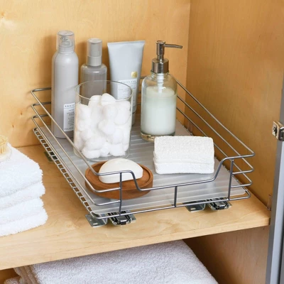 Household Essentials 12" Pantry Organizer Nickel - Image 2