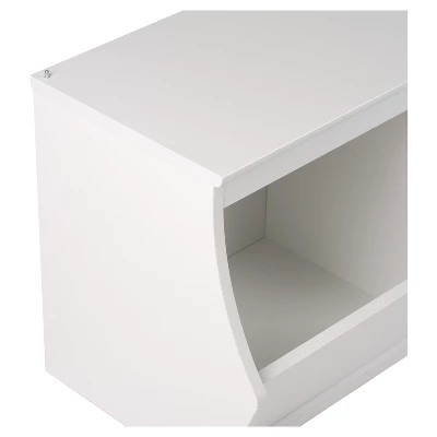 Fremont Entryway Storage Cubbie - 6 Bin - White - Prepac