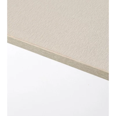 Badger Basket Two Bin Stackable Storage Cubby White/Gray Woodgrain - Image 10