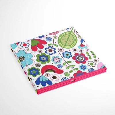 Bacati - Botanical Pink Storage Box Large - Image 2