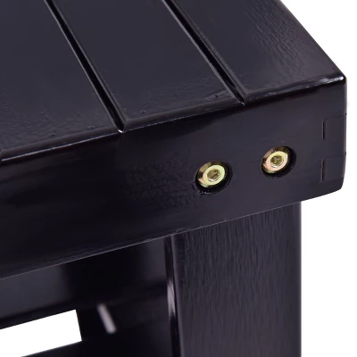 Tangkula 3 Tier Shoe Rack Storage Shelf Bamboo Furniture - Image 4