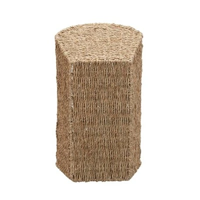 Household Essentials Rectangular Magazine Rack Seagrass - Image 4