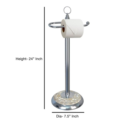 Freestanding Toilet Tissue Holder Chrome/MOP - Nu Steel - Image 3