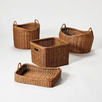 Cube Vintage French Basket - Threshold⢠Designed With Studio McGee - Image 3