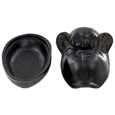 Design Toscano Monkey Trove Sculptural Trinket Box - Image 8