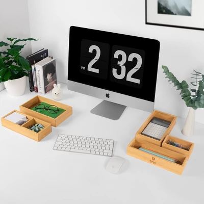 Royal Craft Wood Universal Bamboo Storage Box Set - Image 4