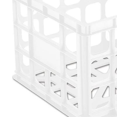 Sterilite Plastic Storage Box Crate Container For Home Or Office (12 Pack) - Image 3