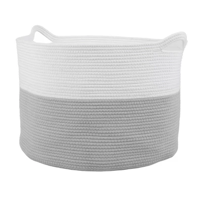 Home-Complete XL Woven Rope Basket - Image 9