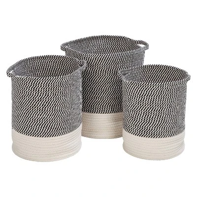 Honey-Can-Do Cotton Rope Baskets - Image 2