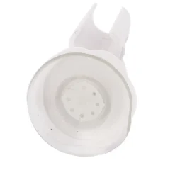 Unique Bargains Plastic Wall Mounted Hand-Held Shower Head Suction Cup Hose Grip 1 Pc