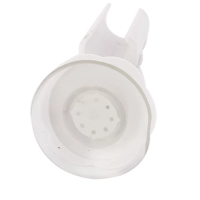 Unique Bargains Plastic Wall Mounted Hand-Held Shower Head Suction Cup Hose Grip 1 Pc