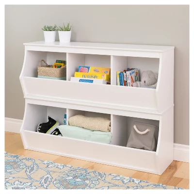 Fremont Entryway Storage Cubbie - 6 Bin - White - Prepac - Image 2