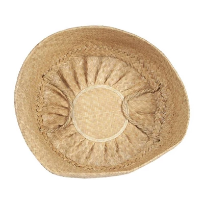 Seagrass Basket With Handles 12" X 19" Natural - Storied Home - Image 3