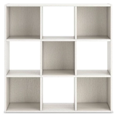 35.43" Aprilyn Nine Cube Organizer White - Signature Design By Ashley - Image 2