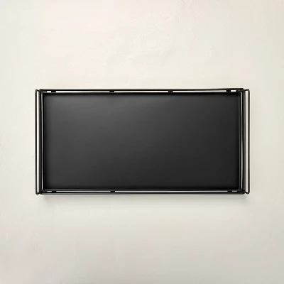 Decorative Metal Entryway Boot Tray Black - Hearth & Hand™ With Magnolia - Image 2