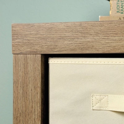 Stow Away 8 Cube Organizer Lintel Oak - Sauder - Image 5